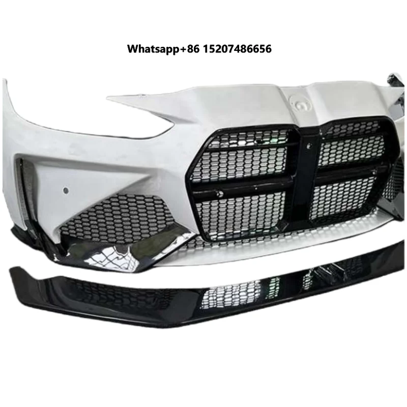 Carbon Fibre AD Style Front Bumper Auto Parts for G8X G80 G82 M3 M4 Coupe Upgraded Bumper Replacement Bodykit