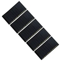 5pcs Solar Panels Charging 3.7V Solar Glue Board DIY Solar Panel 30*60*3mm 0-50mA Mini Solar Charger Solar PV Module