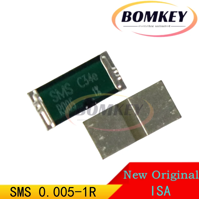 10PCS/lot SMS-R068-1.0 SMS-R075-1.0 2512 5W 0.068OHM 0.075OHM 1.0% New original ISABELLENHUTTE ISA-PLAN Precision Resistor