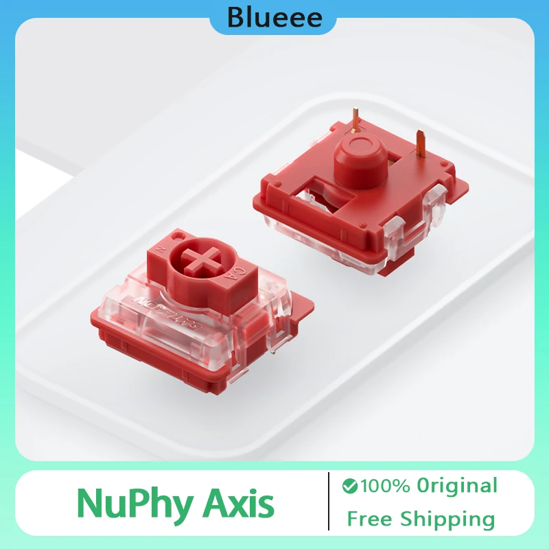 

NuPhy Wisteria (T55) Aloe (L37) Daisy (L48) Cowberry Switch Low-profile Switches For Air75/Air60/Air96 Axis Customized Keyboard