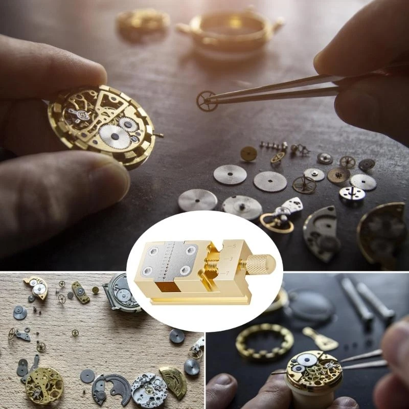 

Watch Repair Vises Clamps Table Benches Vices Clamps for Watch Repairing Holding Watch Hands Wheel Replacement Part D2RD