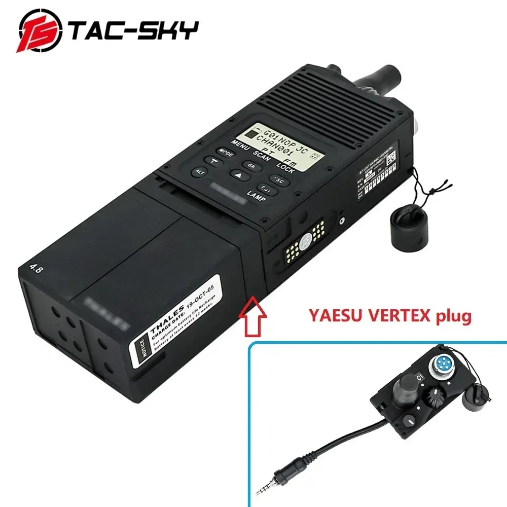 

TS TAC-SKY Tactical PRC 148 walkie-talkie virtual model for tactical YAESU VERTEX plug walkie-talkie from case PRC 148