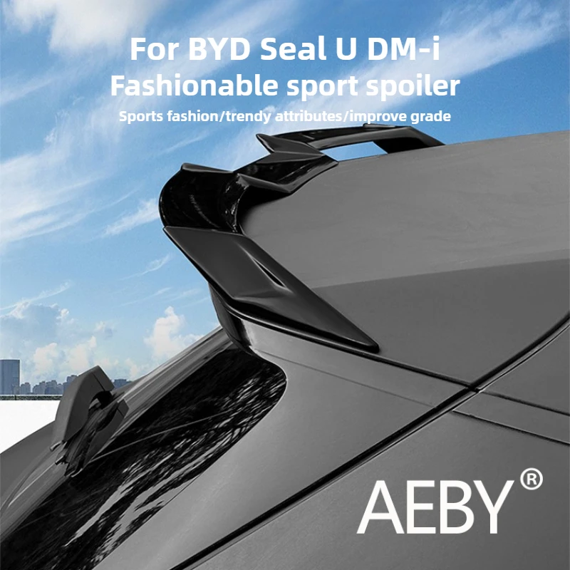 

AEBY For BYD Seal U DM-i 2020-2025 Sport Car Rear Spoiler Wing ABS Plastic Aerodynamic Styling, Easy Installation Accessories