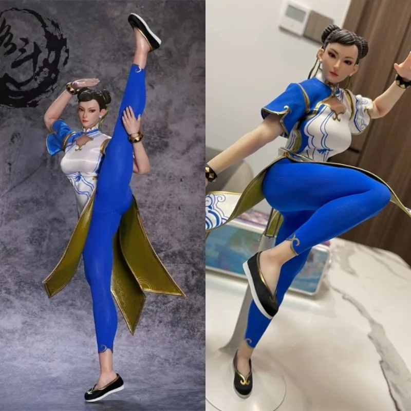 

P026 PLAY TOY 1/6 Scale Action Figures Chunli Movable Eyes Female Doll Body Model Cheongsam Figure Body Collection