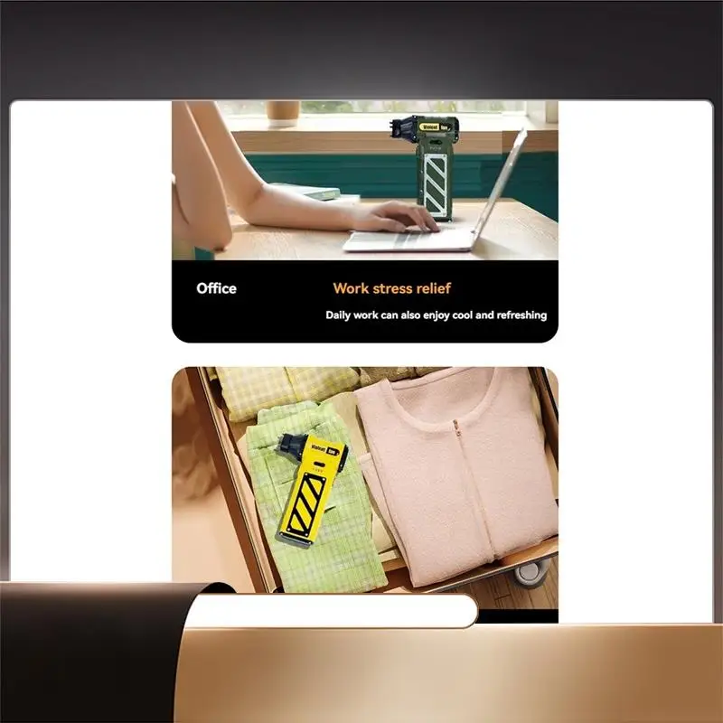 Blower Turbo Jet Fan Air Blower 110000RPM Turbofan USB Rechargeable Dust Cleaning Tools Yellow-X64A