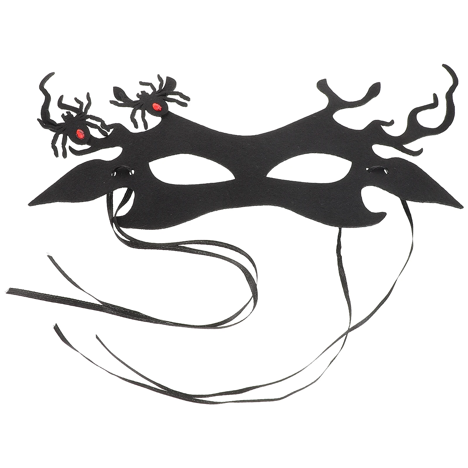 

Antler Spider Mask Eye Evening Ball Death Costume Non-woven Fabric Fancy Dress Party Supplies Miss