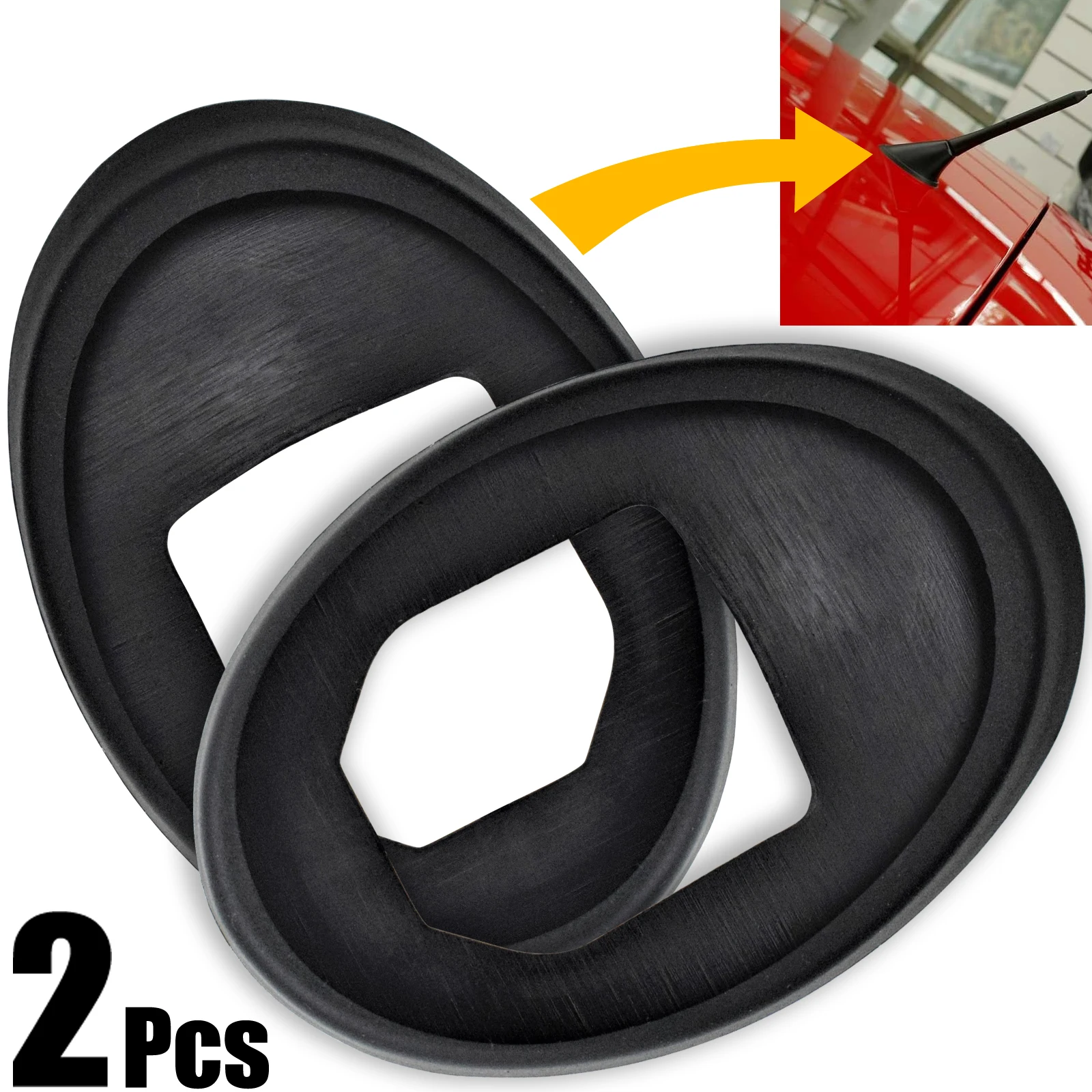 Car Roof Aerial Antenna Base Gasket Seal Rubber Pad For VW Golf Passat Polo Bora Audi A3 A4 A6 Opel Corsa Astra Skoda Fabia Auto