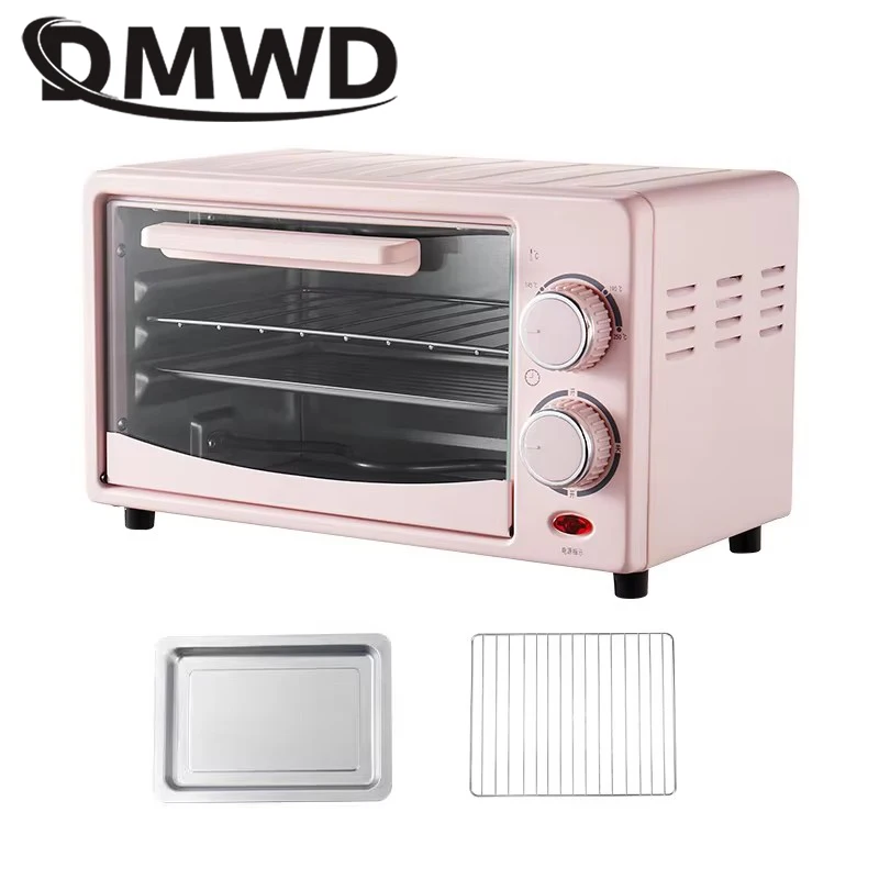 12L Electric Oven Multifunctional Mini-oven Roaster Household Intelligent Pizza Barbecue Bread Baking Toaster Breakfast Machine