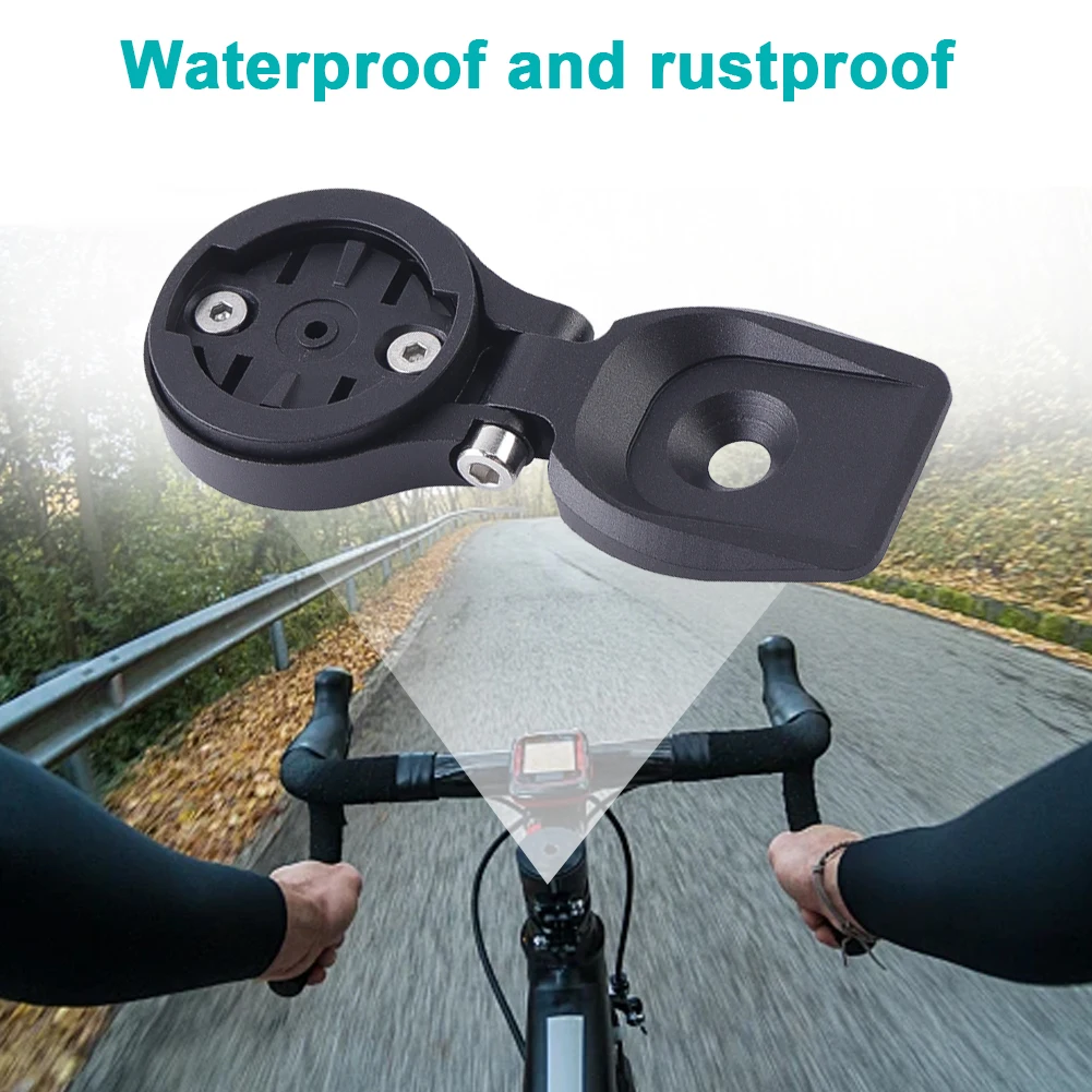 Bicycle Computer Mount Aluminum Alloy Bicycle Computer Stem Mount Holder Speedometer Support Stand for Garmin/Bryton/Wahoo view 6