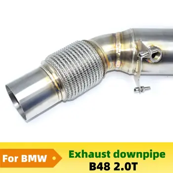 適用於BMW B48 230i 330e 430i 430ix F22 F23 F30 F31 F32 F33 F34 F36 的 SUS304 不鏽鋼排氣管 12 最佳銷售 f30排氣 - №1