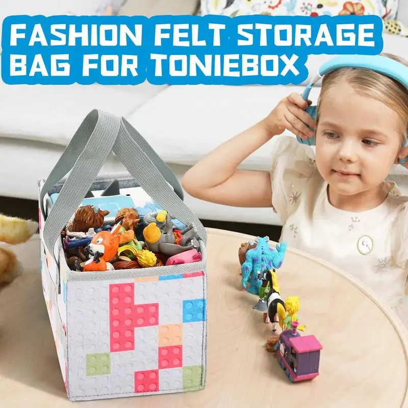 Tonibox-حقيبة حمل محمولة للسفر ، مجموعة سماعات بداية ، قماش شعر ، حقيبة تخزين ، غطاء الحقيبة قذيفة ، حافظة