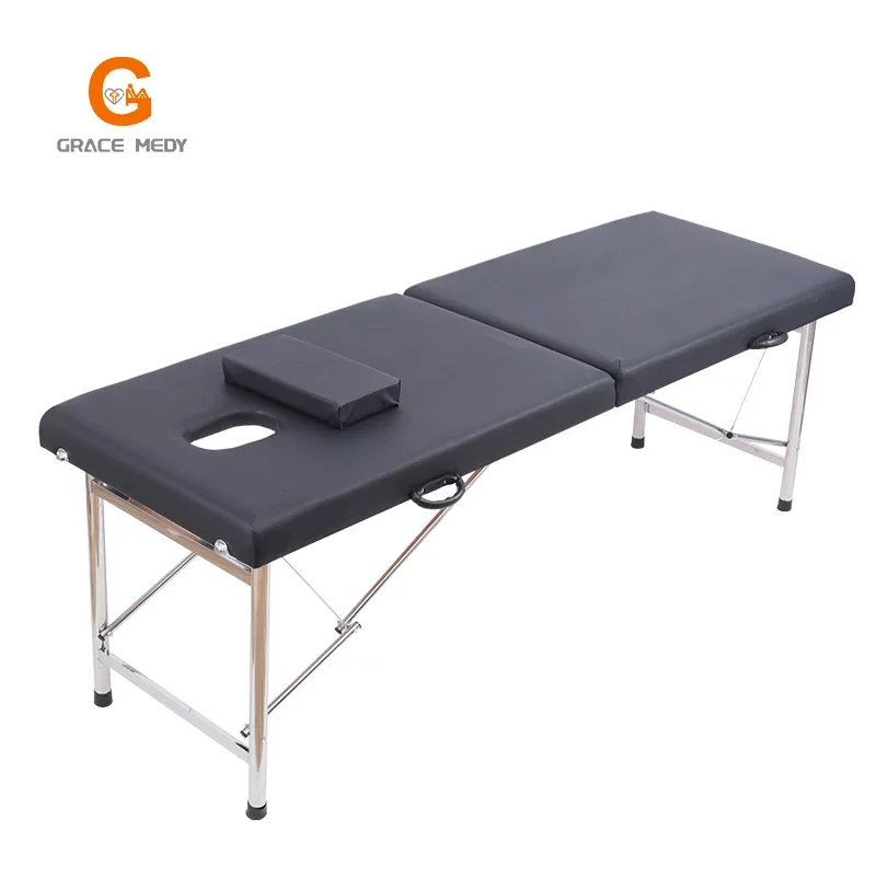 Electric Beauty Bed Foldable Spa Massage Bed With Stainless Steel Iron ABS Plastic Metal-from Top Brands