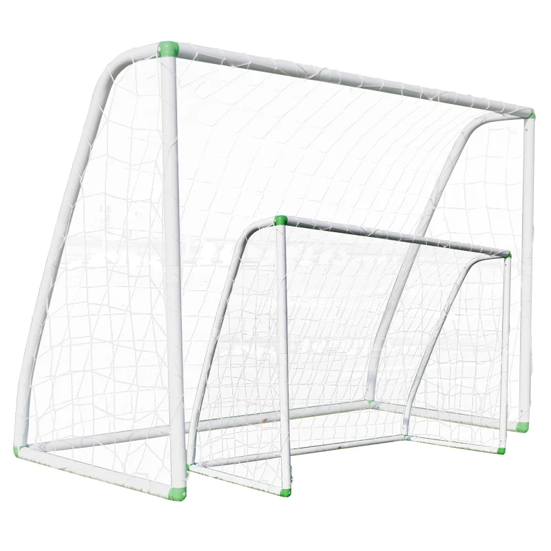 โครงประตูฟุตบอลแบบพกพา 4 คน ขนาด 3 เมตร สำหรับผู้ใหญ่ ฝึกซ้อมกลางแจ้ง เหมาะสำหรับเด็กและใช้ในบ้าน