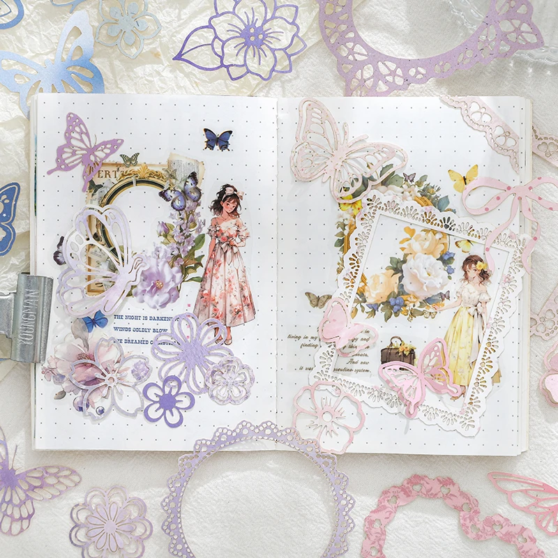 12 bungkus/LOT memo pad kertas segar dekoratif seri cuaca yang indah dan pemandangan yang indah