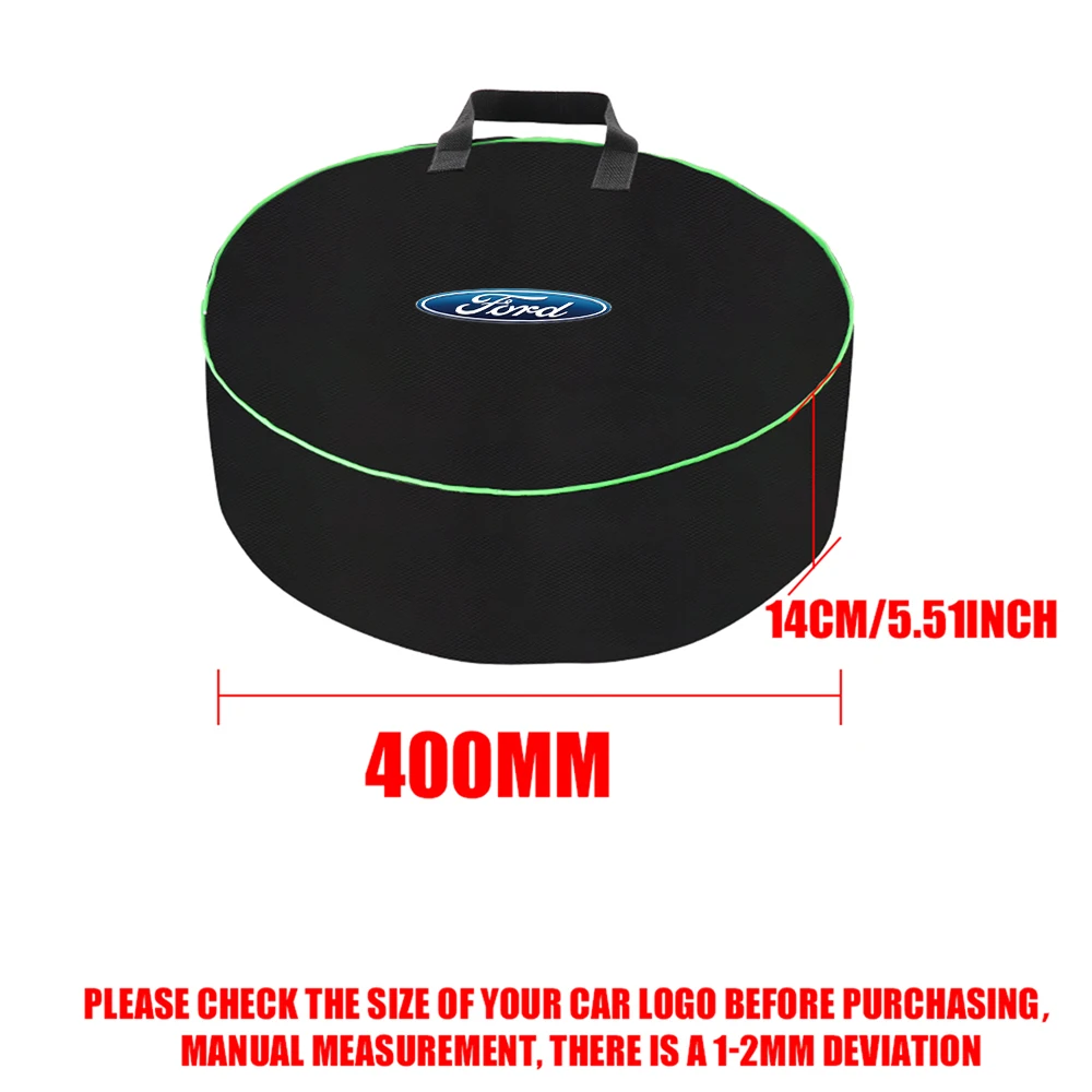 Car Storage Carry Bag Round Organize Bags For Ford Fiesta Fusion Kuga Ranger Edge Mondeo Taurus Shelby Explorer Escape Mustang