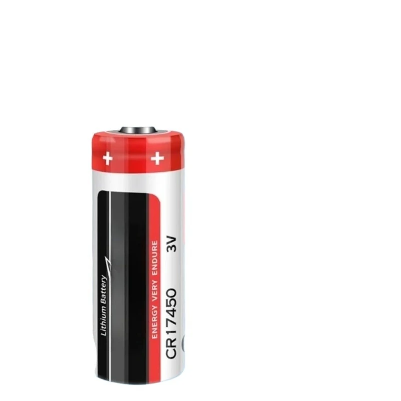2400mAh 2pcs For CR17450 Smart Water Meter Battery 3V Compass Direction Finder GPS Positioning Smoke Detector Lithium Battery