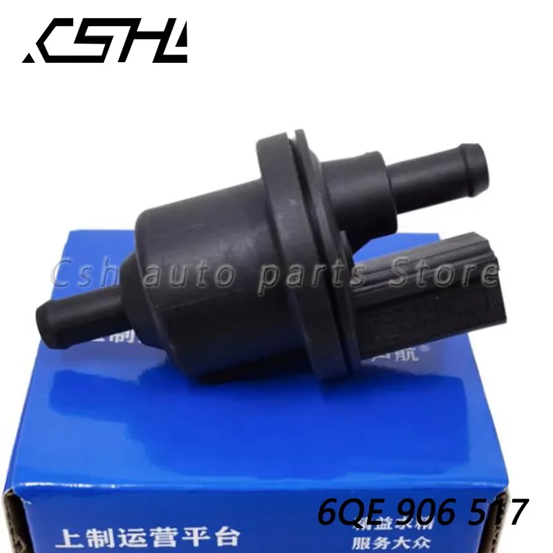 6QE906517 Fuel Tank Breather Solenoid Valve for VW Jetta Golf Beetle A3 A4 A6 A8 S4 TT Seat Ibiza Skoda Fabia 0280142345