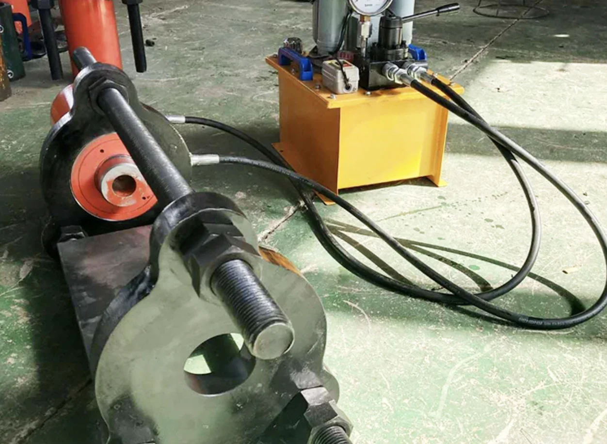 YJ50-B Portable Track Pin Disassembler, 120 Ton Excavator Crawler Chain Press Machine, Without Hydraulic Pump