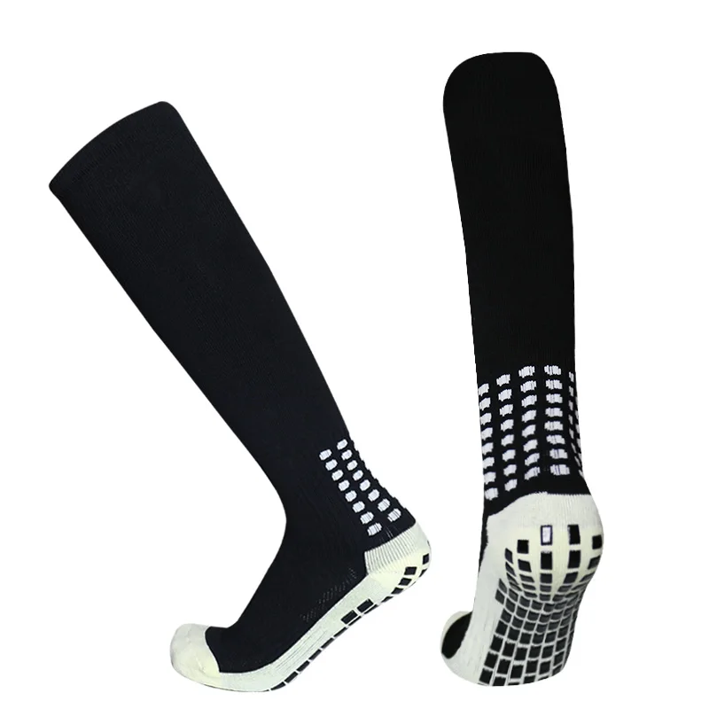 Calzini Anti calcio colori lunghi più sport Slip Grip Rugby calzini da calcio per uomo e donna