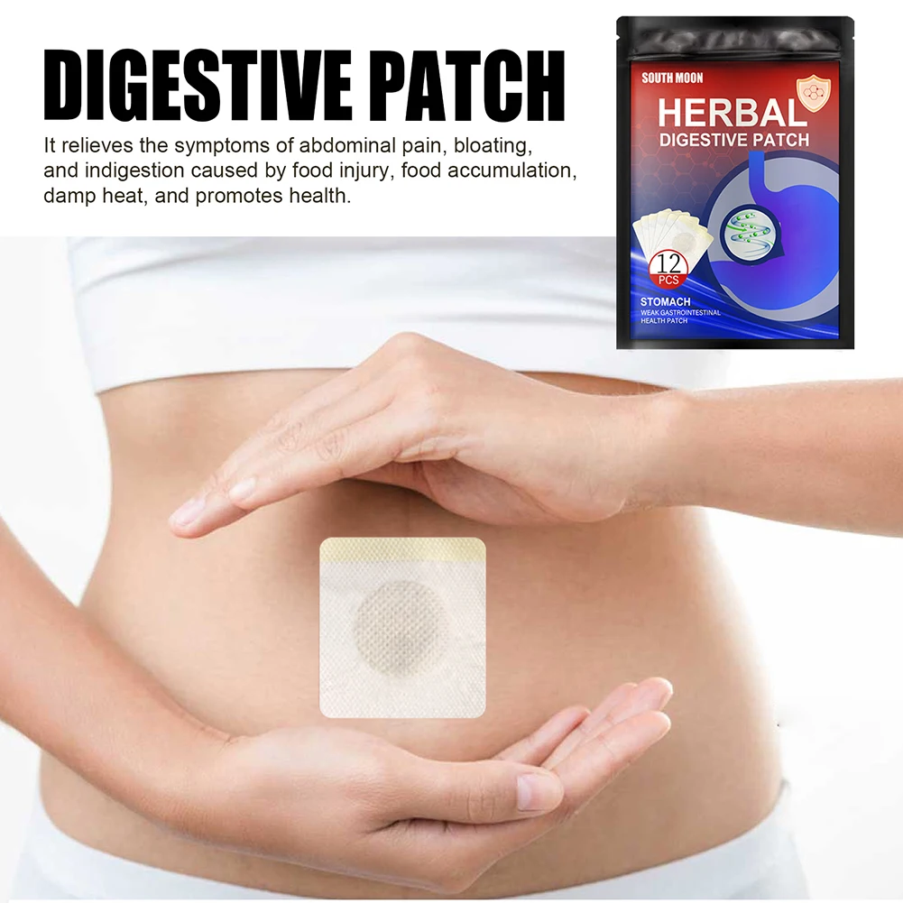 Stomachache Gastric Digestive Plaster Indigestion Diarrhea Colitis Herbal Patch