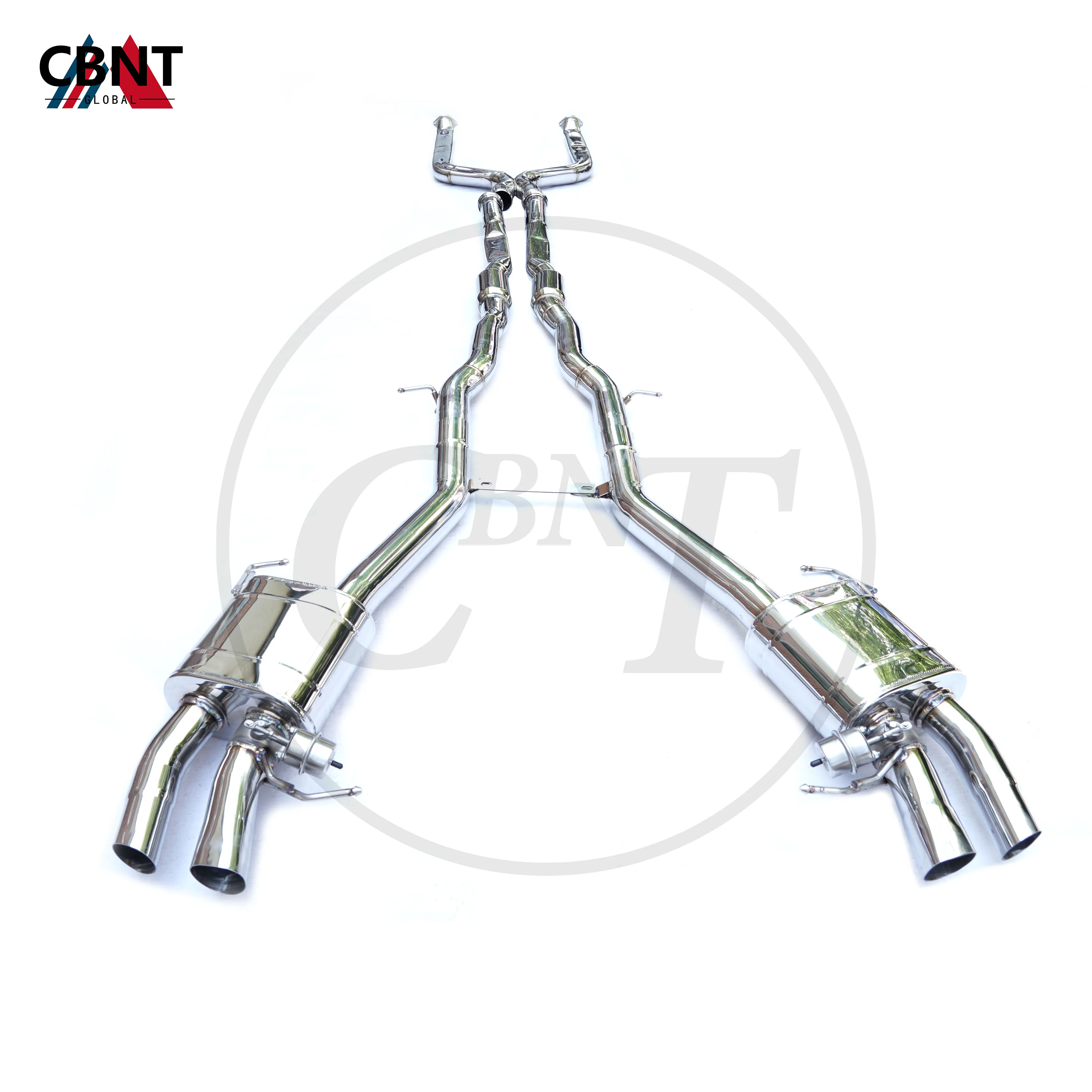 

CBNT for BMW 760li F02 Exhaust-pipe System Valvetronic Catback Muffler with Valve High Quality SS304 Exhaust-pipe