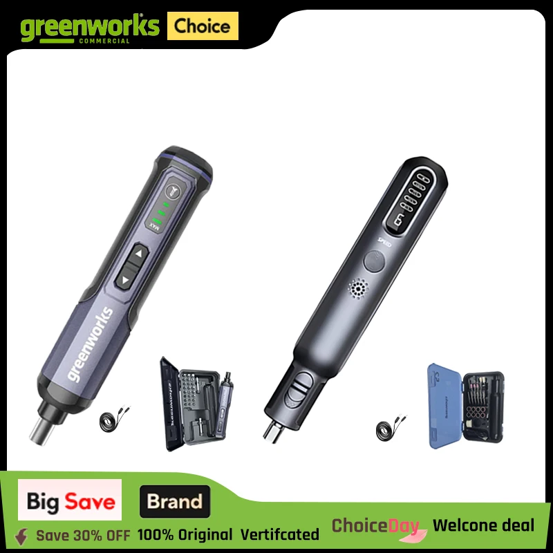 

4V Cordless Mini Screwdriver Set - 8Nm High Torque, 2000mAh USB-Charging Lithium Battery & 26 Bits for Daily Repairs