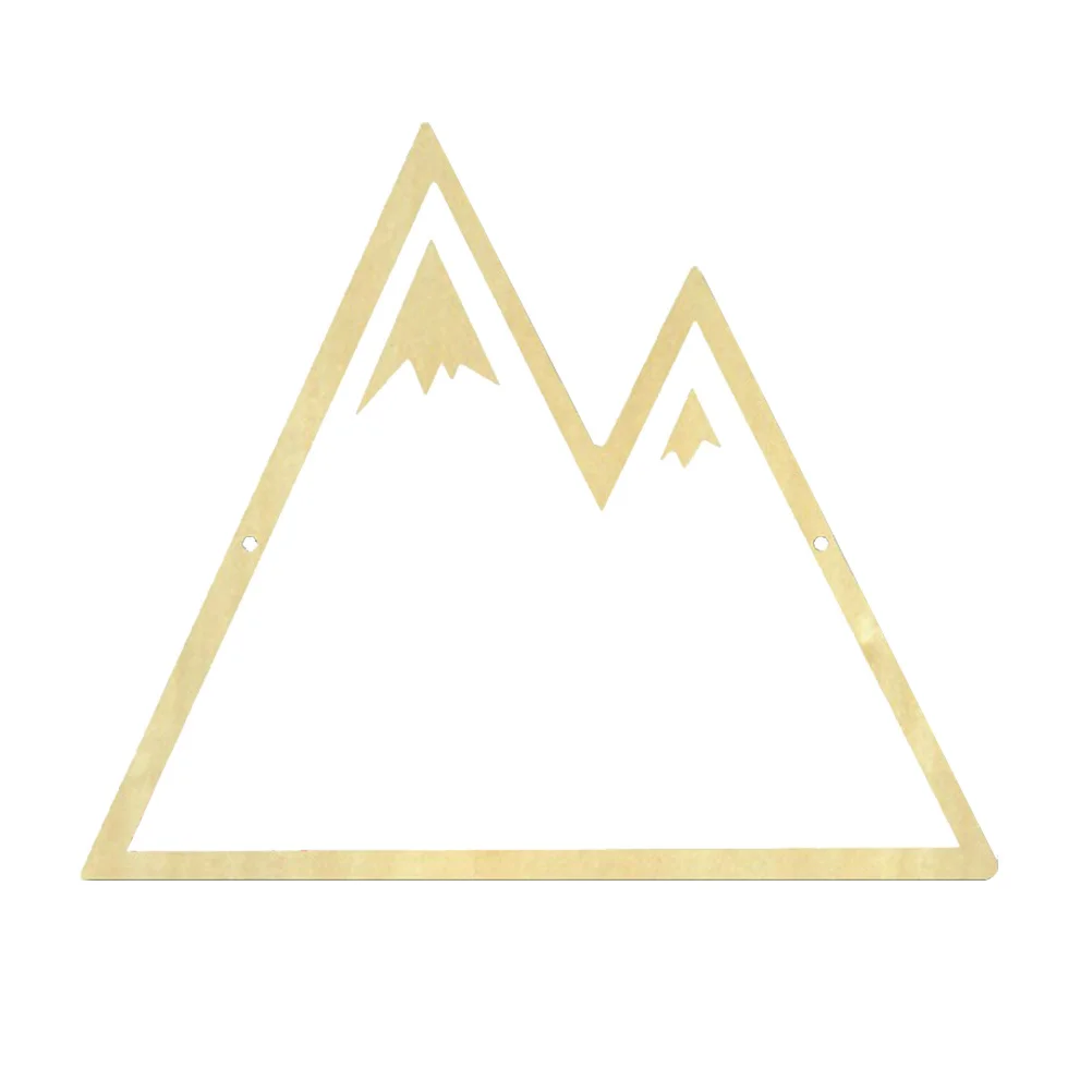 

Acrylic Wall Mirror Wooden Frame Hanging Mirror Shape Easy to Install Lightweight Safe Non-Glass Reflective