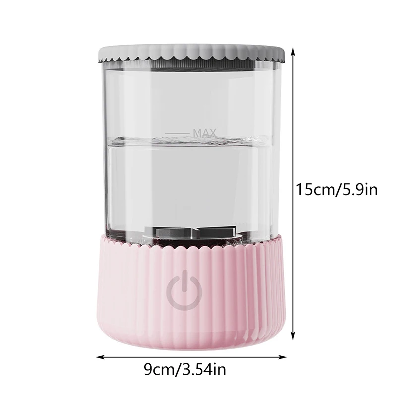 Limpiador y secador de brochas de maquillaje, limpieza automática de brochas de maquillaje, lavadora, herramienta de limpieza de brochas de maquillaje de silicona