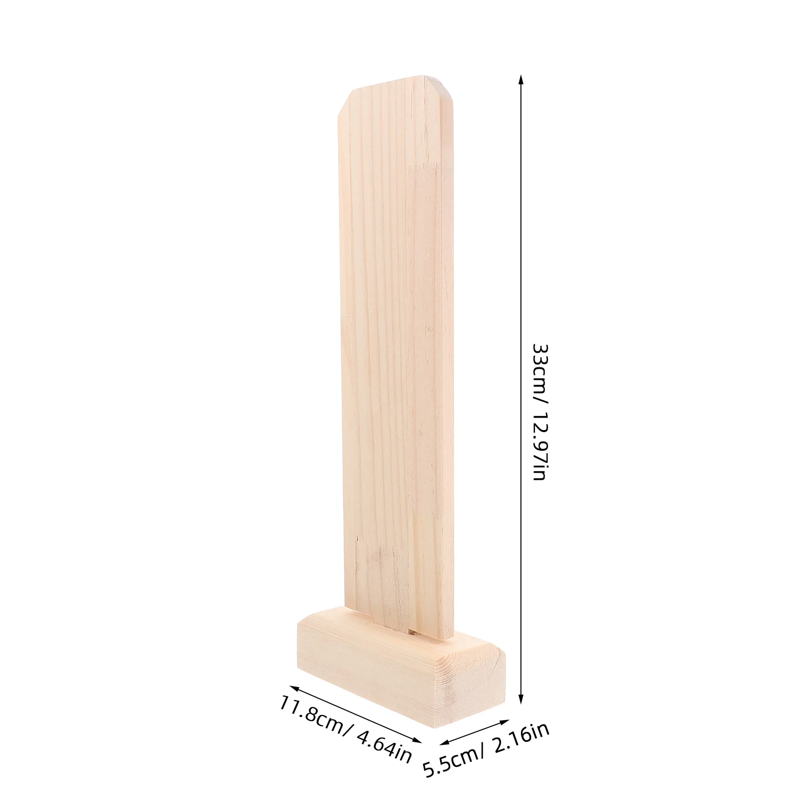 Marco de tableta conmemorativa de madera maciza, placa en blanco de adoración del templo para ofrar conmemorativo de tableta con templo de madera