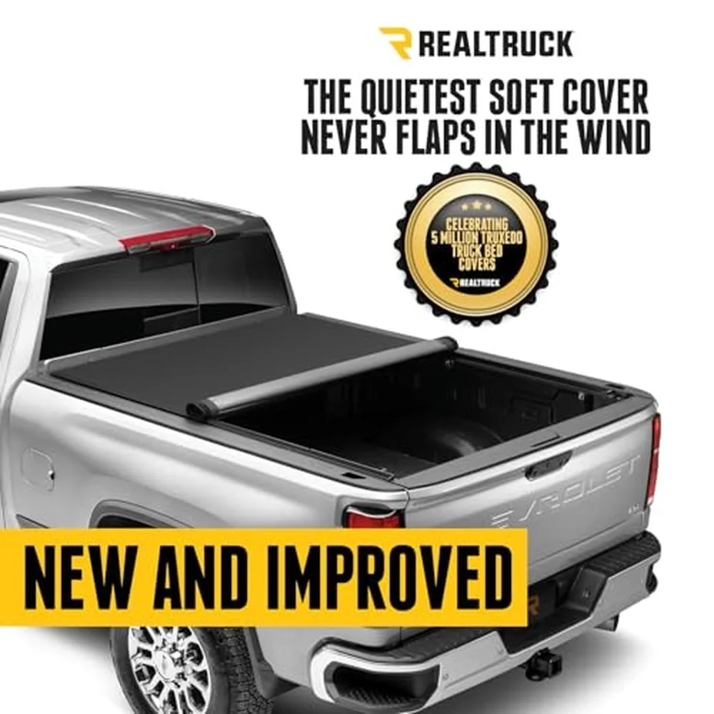 TruXedo Pro X15 Soft Roll Up Truck Tonneau Cover for 2015 2026 Ford F150