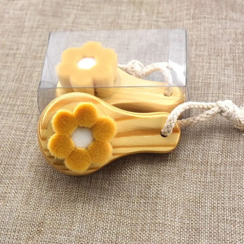 Bamboe Houtskool Haren Mee-eter Diepe Reiniging Massage Scrubber Gezichtsreinigingsborstel Huidverzorging Tool Wassen Gezichtsborstel