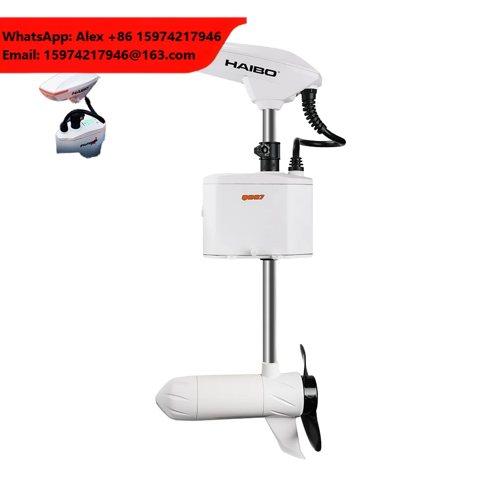 A Electric Trolling Motor For Fin Pedal Drive Motorized Kayak 34LBS 12V Q007 GPS Anchor Remote Control Engine For Sea Canoe Boat
