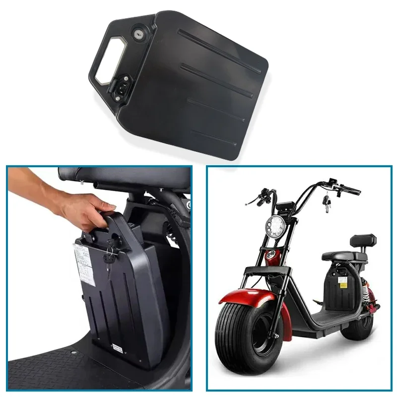For Harley two wheel foldable Lithium Battery 60V 20Ah 30Ah 50Ah 500W- 2400W Electric motorcycle Waterproof Free charger