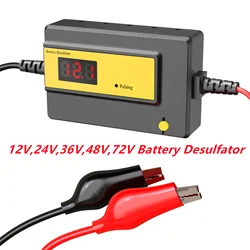 400Ah Pulsing Disply Lead Acid Auto Battery Desulfator,12 24 36 48 60 72V Combined