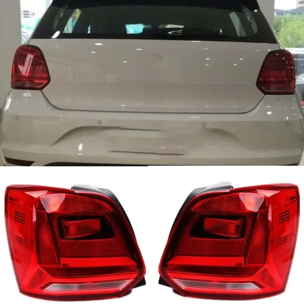 Rear Stop Tail Light Brake Light for Volkswagen VW Polo 2014 2015 2016 2017 2018 Car Replacement Parts