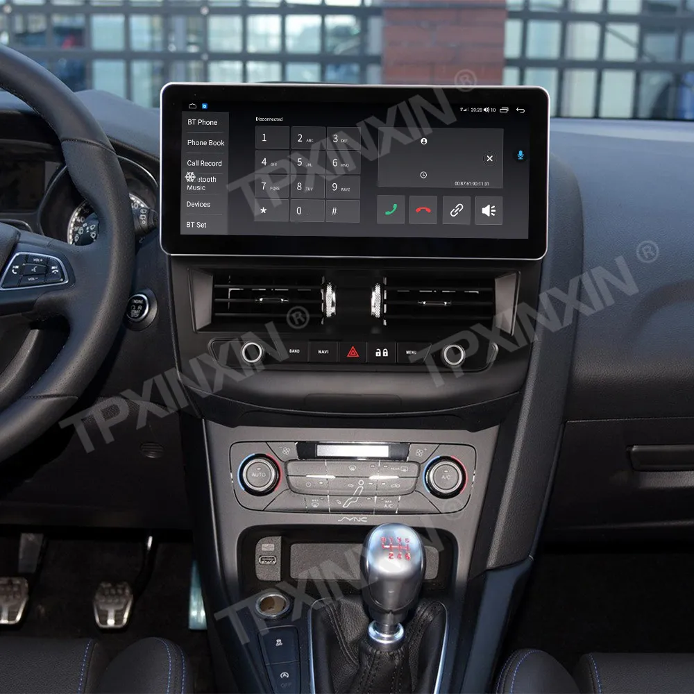 شاشة تعمل باللمس راديو السيارة لفورد فوكس 2012-2015 أندرويد لتحديد المواقع السيارات الوسائط المتعددة راديو تلقائي ستيريو استقبال رئيس وحدة