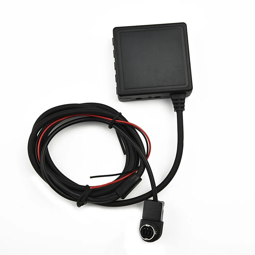 AUX Cable Adapter with MIC for Alpine Ai-NET KS-U58 Compatible Radios Supports TF USB 5.0 Hi-Fi Audio Streaming