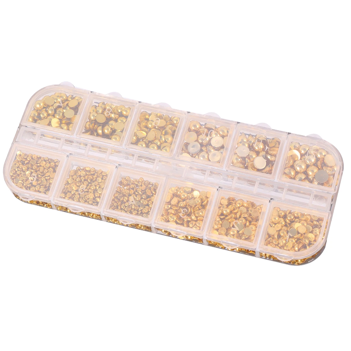 

2300pcs Pearl Diamond Nail Stickers Decorative Accessories Fashion Manicure Jewelry Beautiful Premium Safe Durable