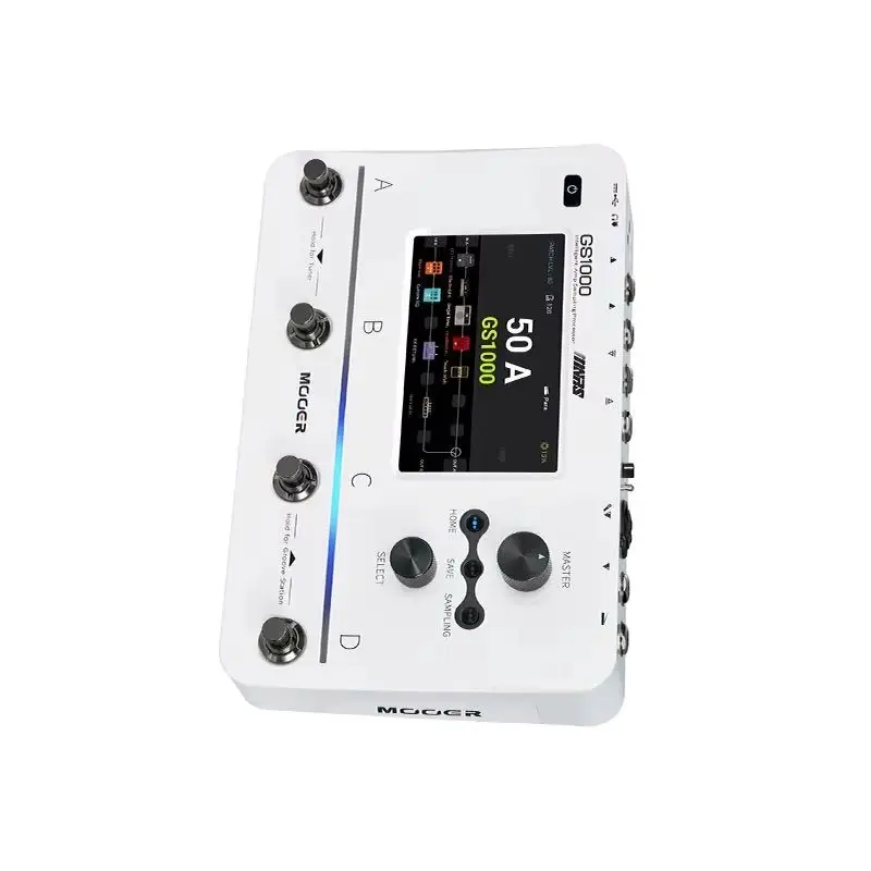 For MOOER GS1000 Li / GS1000 Guitar Multi-Effect Processor Amp Profiling Dual Effects Chains with XLR Mic Input Touch Screen