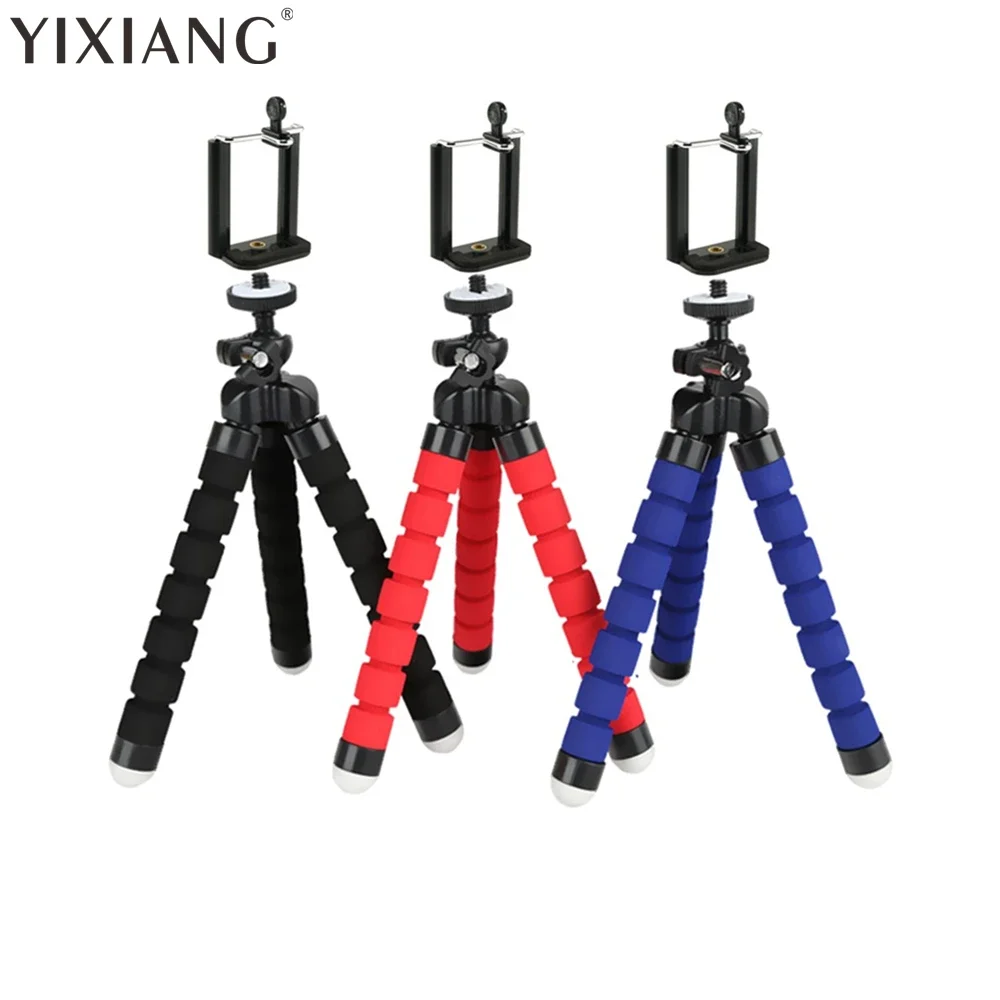YIXIANG Flexible Octopus Digital Camera Tripod Holder, Universal Gopro Mount Bracket Stand Display Support For Cell Phone