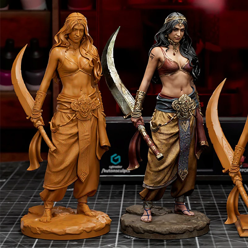 23cm-game-character-6318-zahiri-3d-print-model-kit-unassembled-unpainted-custom-jigsaw-puzzle-gk-figure