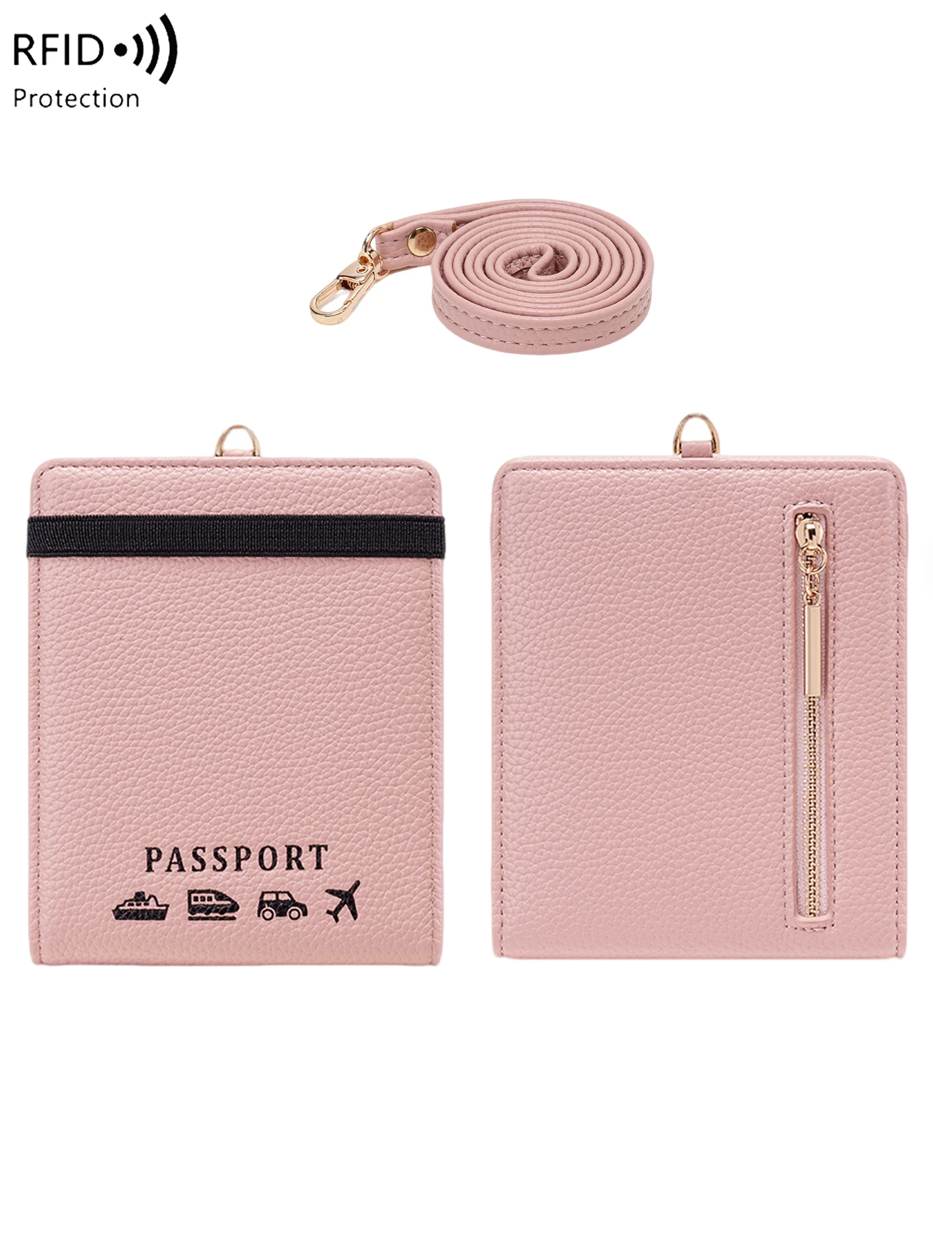 

Портативный водонепроницаемый чехол для паспорта на шею, органайзер для карт, денег и билетов для мужчин и женщин