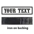 white iron-on