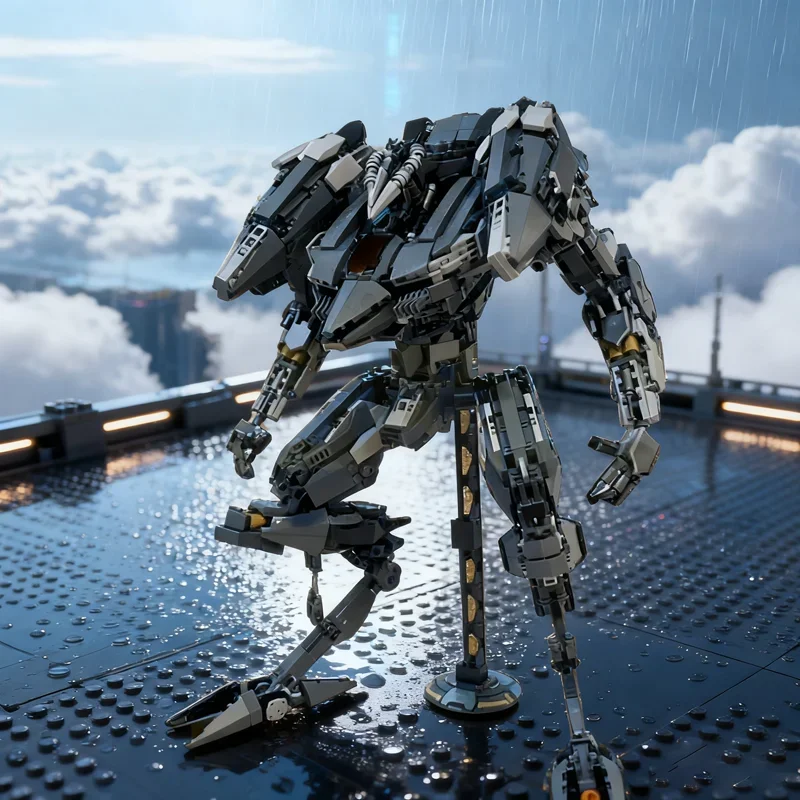 

2250pcs MOC mech Swordfish Universeed Model Building blocks Architecture Christmas gift DIY creative Brick toys Kids Birthday