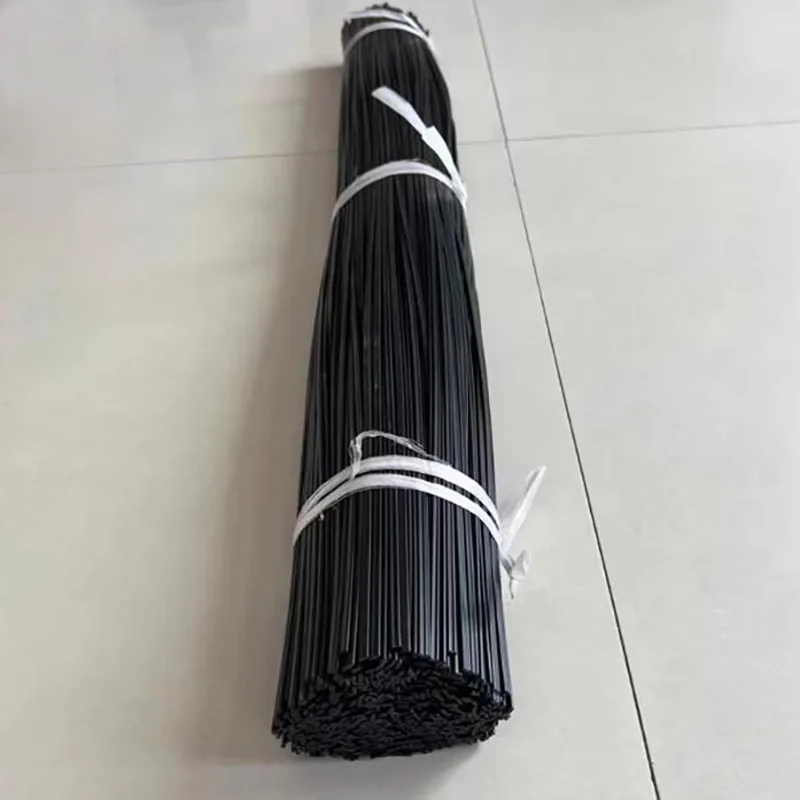 ABS PP PE Black Plastic Welding Rods Sticks for Car Bumper Repair 2.5mm X 5mm X 1meter