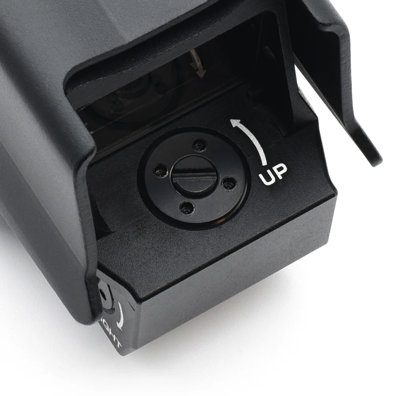 1x38 مللي متر R8T منظر نقطة حمراء لمنظار البندقية التكتيكي الأسود يناسب السكك الحديدية 20 مللي متر #3