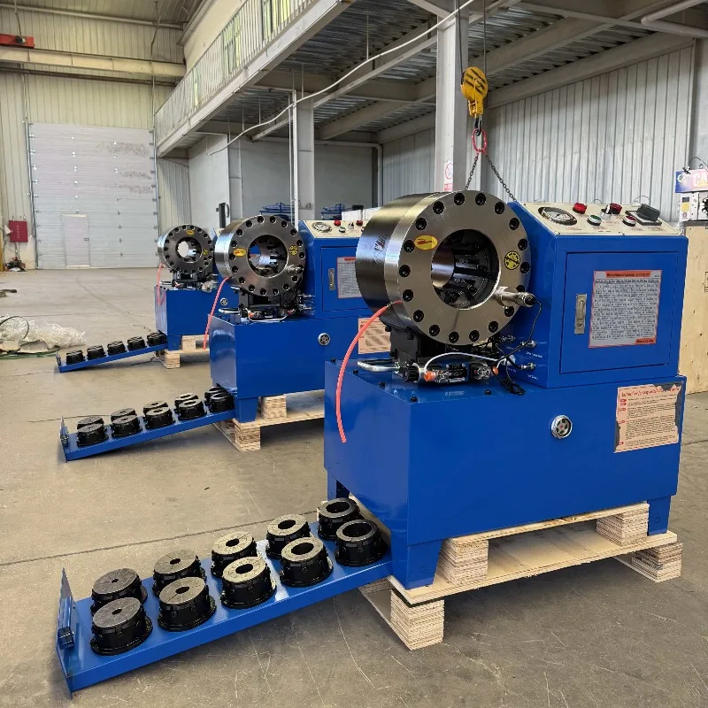 【Popular】Factory Direct Sales, Preferential Prices,6mm-51mm High-quality Fully Automatic Hydraulic Hose Crimping Machin