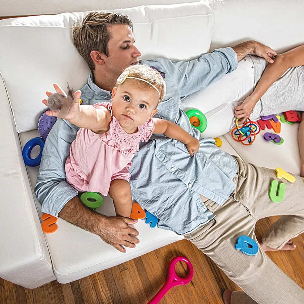 

2 шт. Искусственные статуэтки улиток из прочного безопасного пластика для домашнего декора, имитация улитки, модель животного