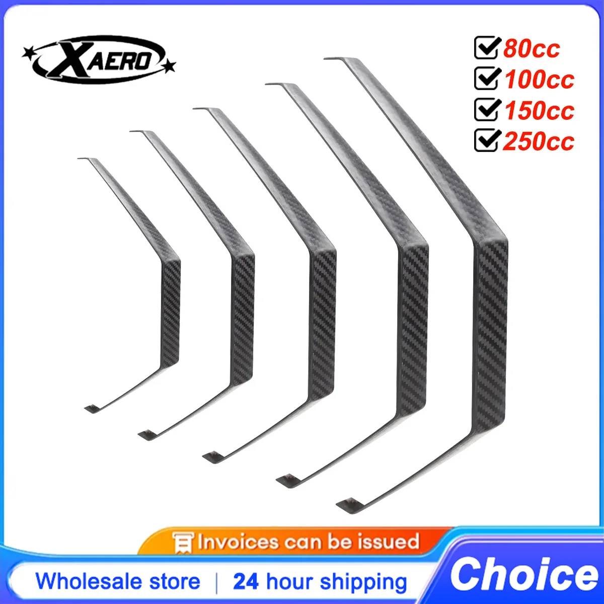 

Карбоновое шасси XAERO YAK для крупномасштабных радиоуправляемых самолетов (от 80CC до 250CC), усиленная стойка для тяжелых условий эксплуатации