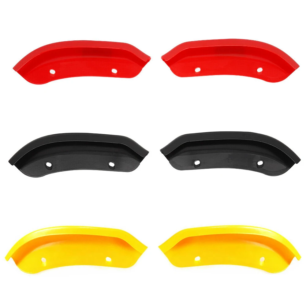 

2x Front Bumper Lip Protector Cover For Dodge Challenger SRT Scat Pack 2015-20 Bumper Protector Diffuser Spoiler Splitter Guard